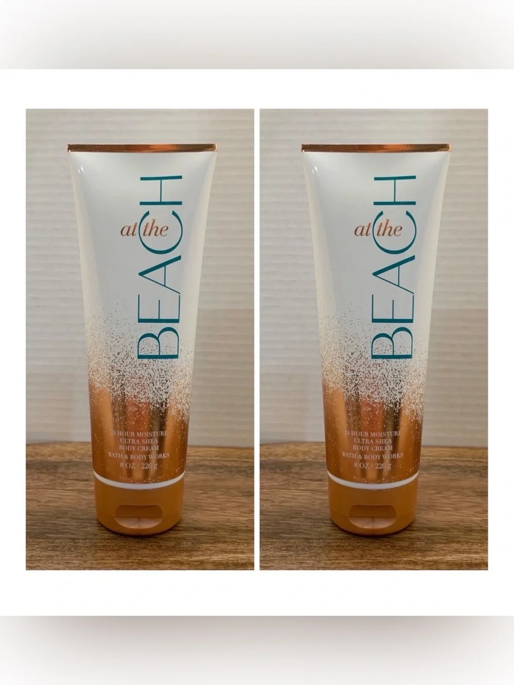 Bath & Body Works At The Beach Ultra Shea Body Cream - White & Gold